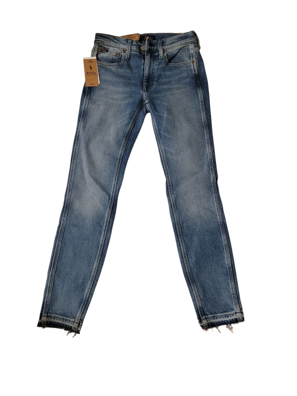 Polo Ralph Lauren The Tompkins Mid Rise Skinny Crop